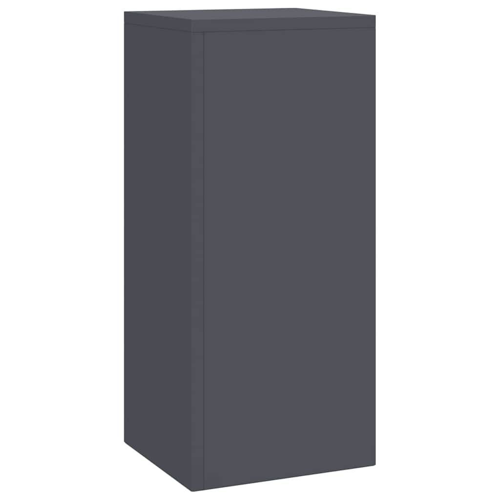 Supporto per piante 3 pcs Antracite Acciaio