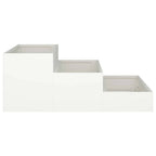 Vaso da giardino Bianco 90 x 90 x 35 cm