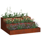 Vaso da giardino Ruggine 90 x 90 x 35 cm