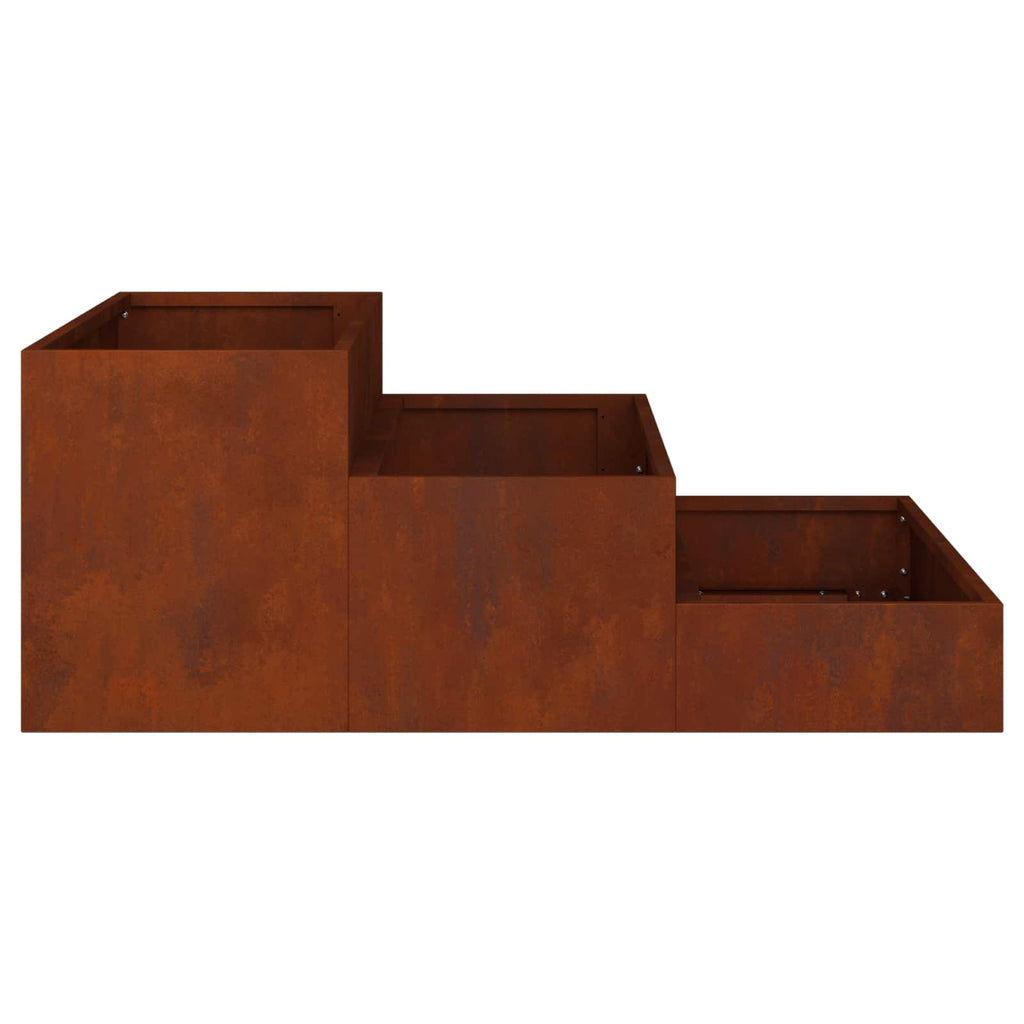 Vaso da giardino Ruggine 90 x 90 x 35 cm