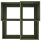 Vaso da giardino Oliver verde 80 x 80 x 60 cm Acciaio
