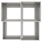 Vaso da giardino Argento 80 x 80 x 60 cm Acciaio inossidabile