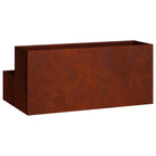 Vaso da giardino Ruggine 100 x 60 x 45 cm
