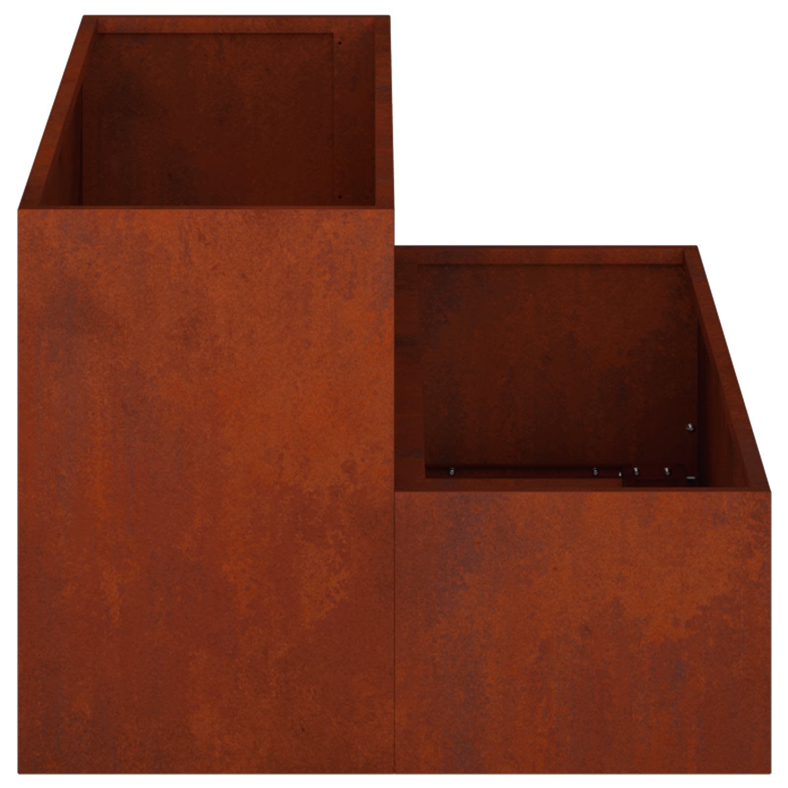 Vaso da giardino Ruggine 100 x 60 x 45 cm