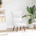 poltrona Bianco 69 x 74 x 93 cm Pelle Artificiale