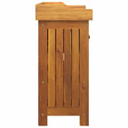 Mobiletto da Giardino con cassetto Naturale 78 x 36,5 x 78cm