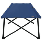 Letto da campeggio pieghevole 2 pcs Blu 206 x 76 x 74 cm