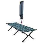 Letto da campeggio pieghevole Foglia Foresta 193 x 69 x 45 cm