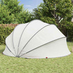 Dome Piscina Grigio e arancione 430 x 430 x 210 cm
