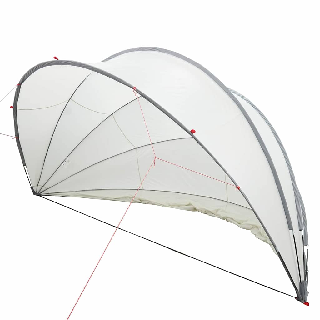 Dome Piscina Grigio e arancione 430 x 430 x 210 cm
