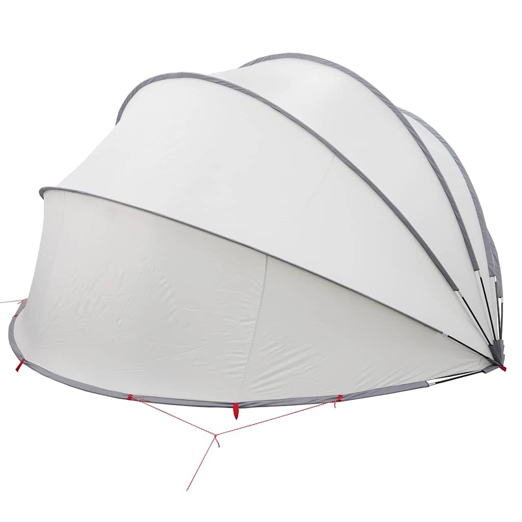 Dome Piscina Grigio e arancione 430 x 430 x 210 cm