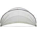 Dome Piscina Grigio e arancione 430 x 430 x 210 cm
