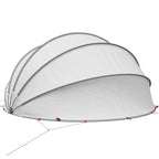 Dome Piscina Grigio e arancione 472 x 460 x 229 cm