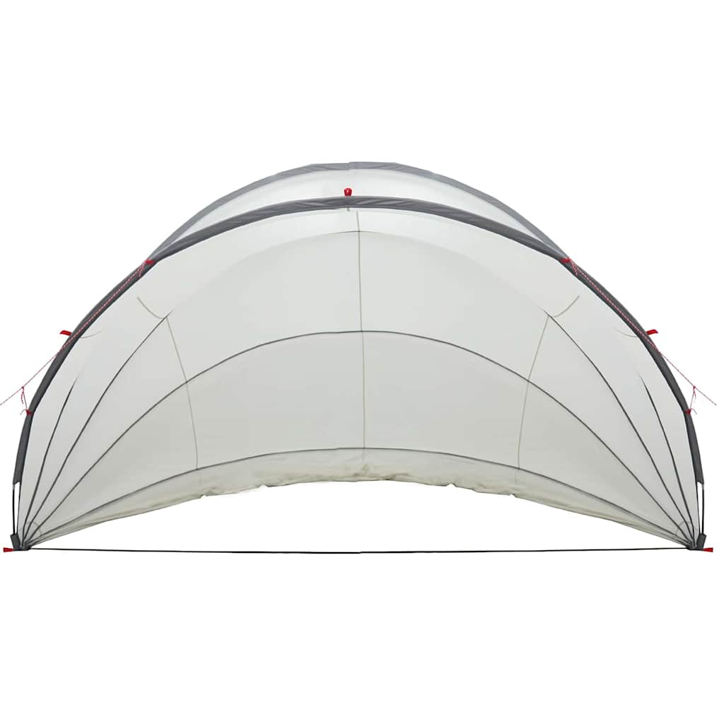 Dome Piscina Grigio e arancione 500 x 500 x 236 cm