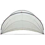 Dome Piscina Grigio e arancione 500 x 500 x 236 cm