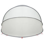 Dome Piscina Grigio e arancione 500 x 500 x 236 cm