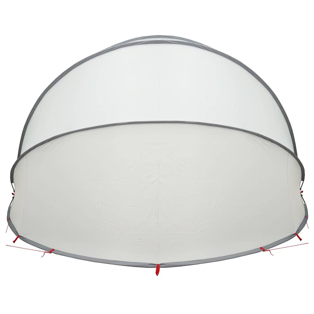 Dome Piscina Grigio e arancione 500 x 500 x 236 cm