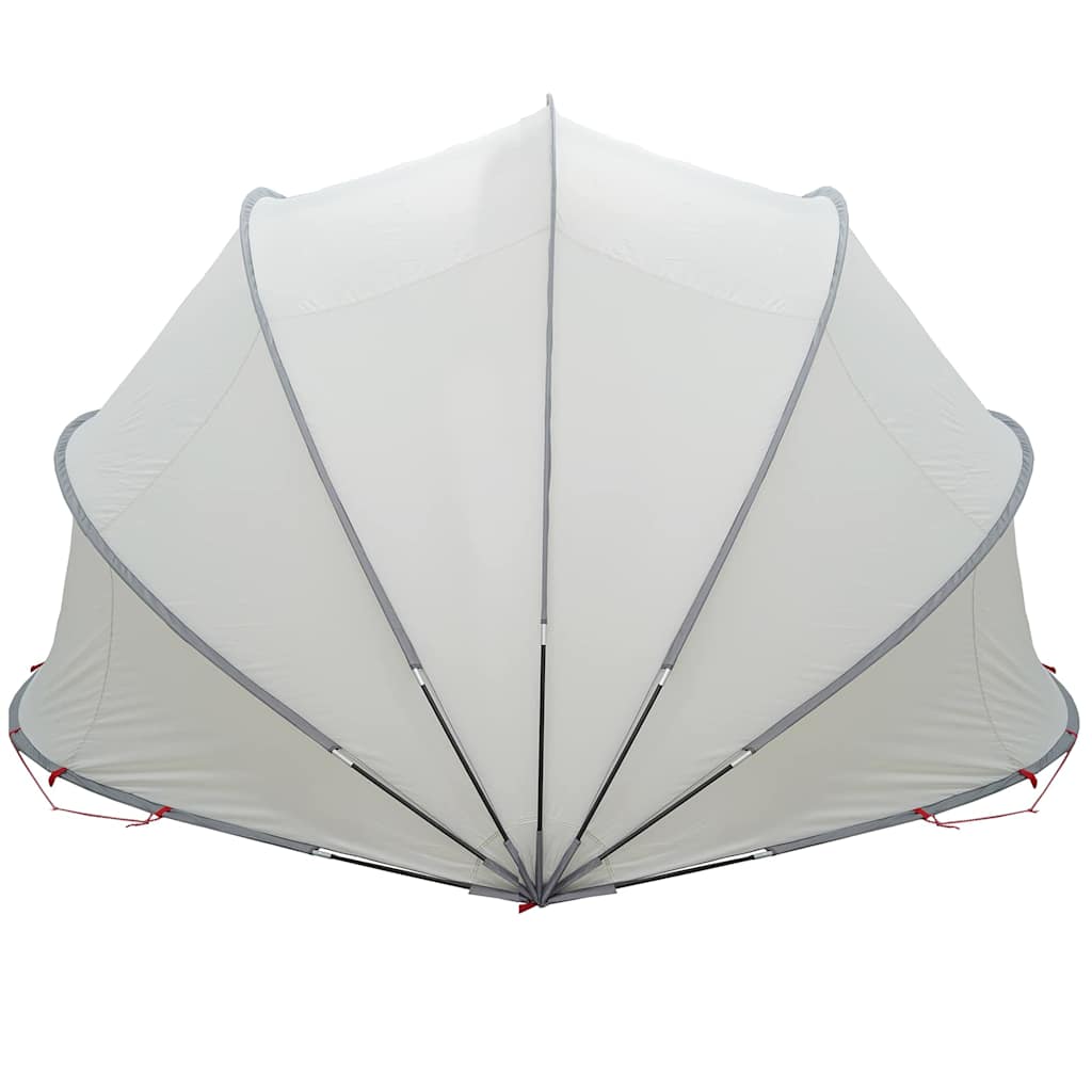Dome Piscina Grigio e arancione 500 x 500 x 236 cm