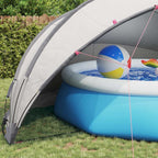 Dome Piscina Grigio e arancione 546 x 516 x 250 cm