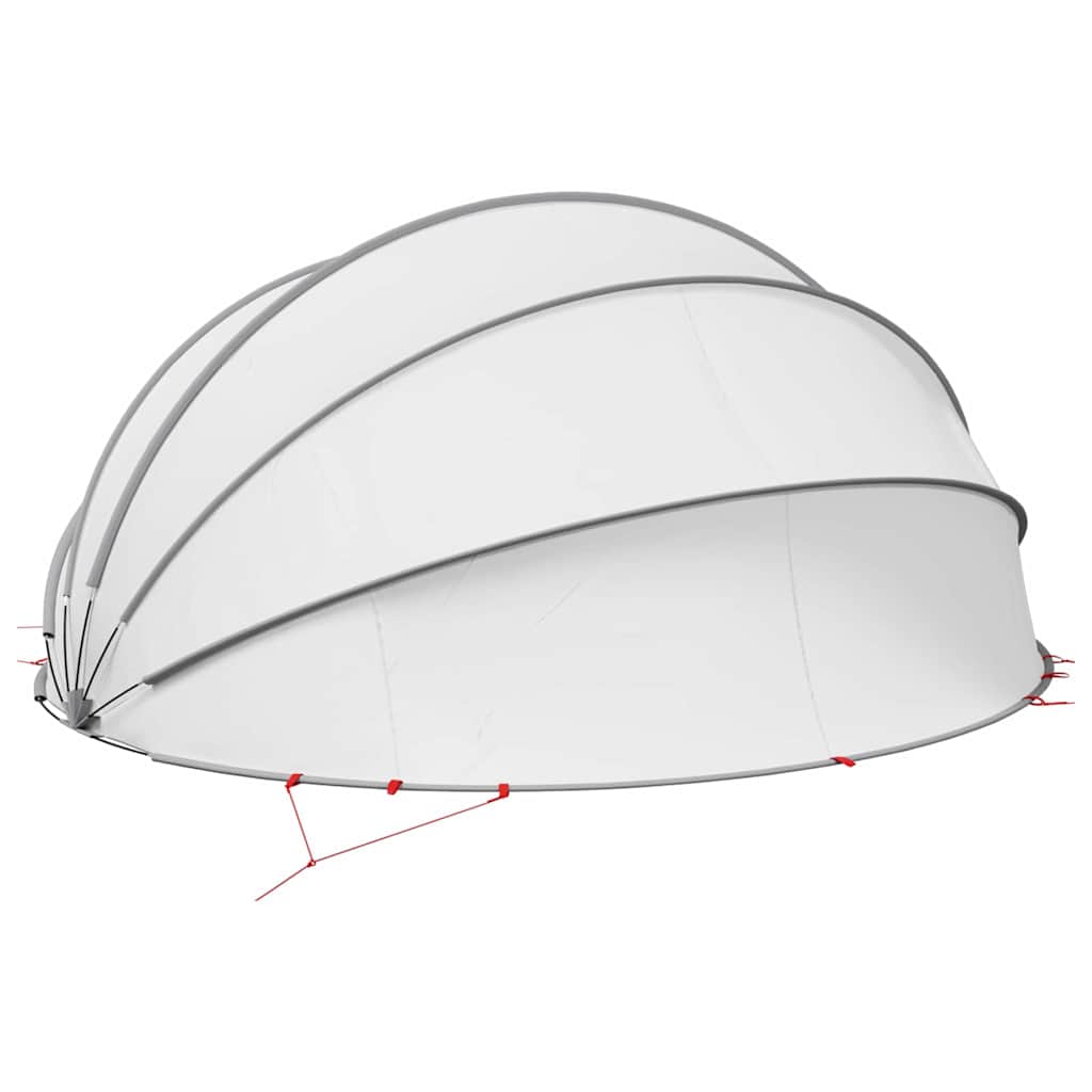 Dome Piscina Grigio e arancione 546 x 516 x 250 cm