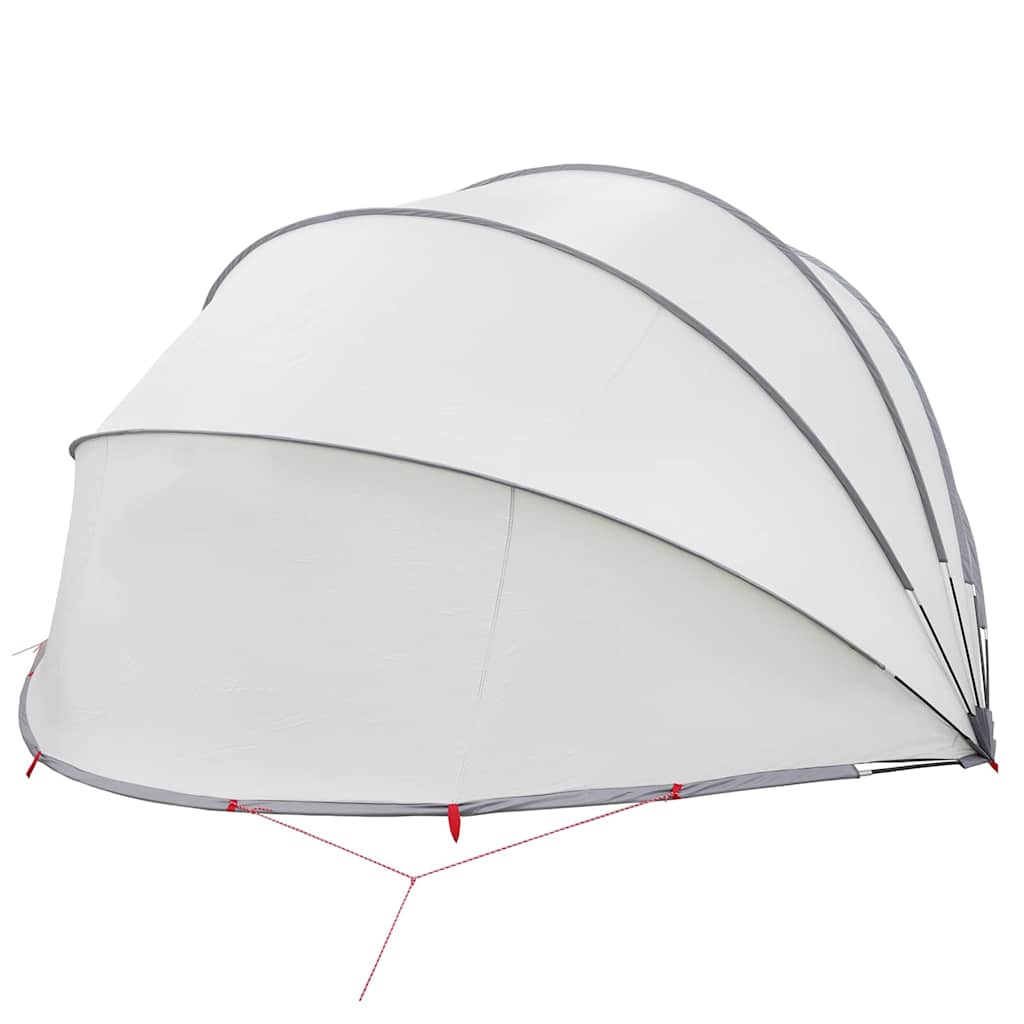 Dome Piscina Grigio e arancione 546 x 516 x 250 cm