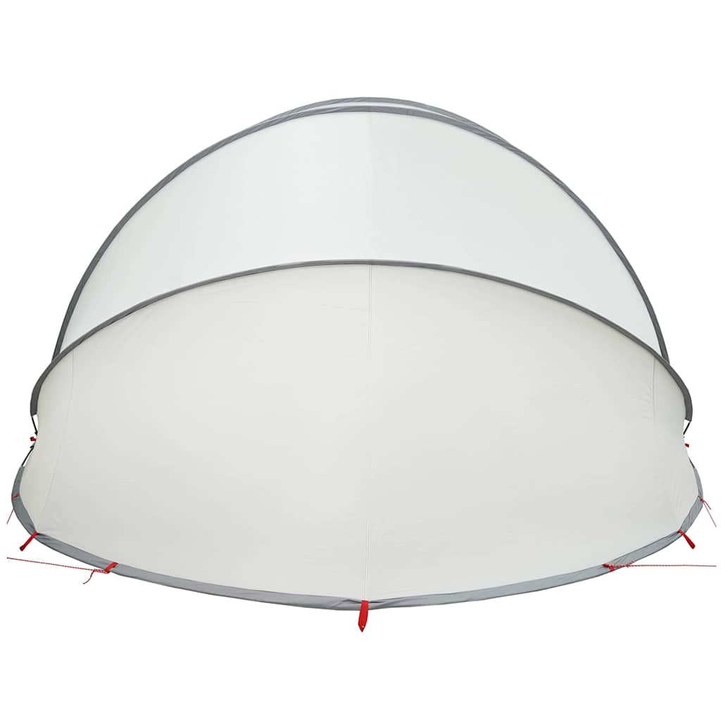 Dome Piscina Grigio e arancione 546 x 516 x 250 cm