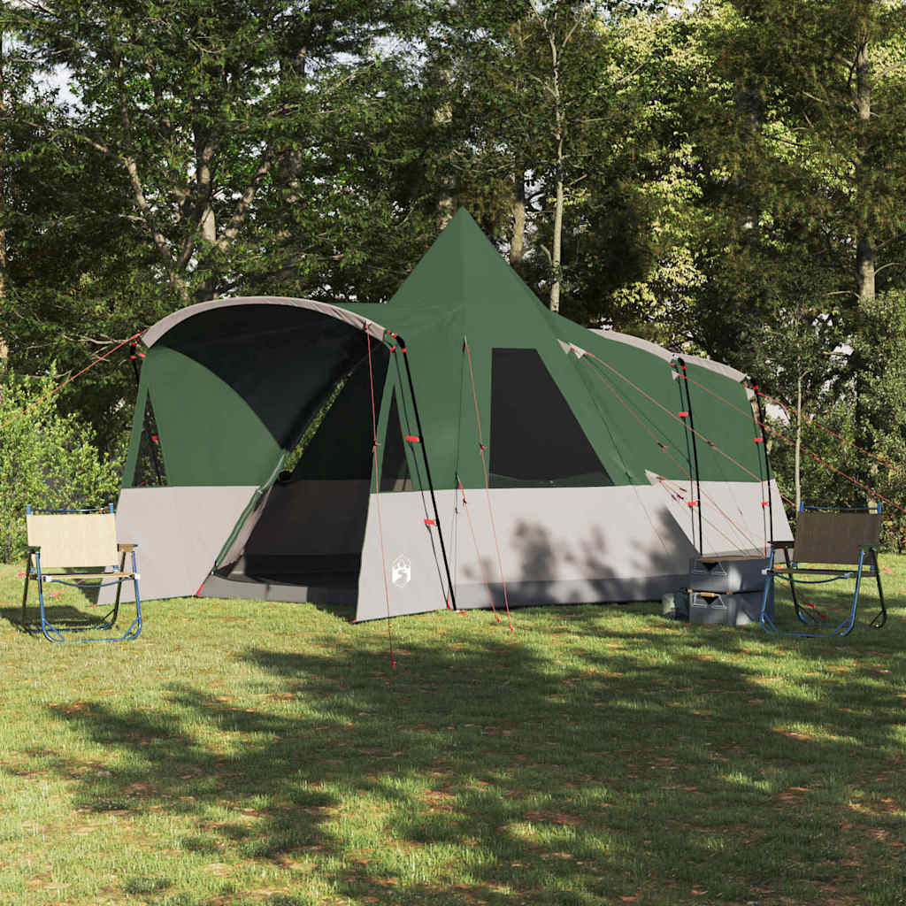 Tenda a teepee per 8 persone con tetto Verde 720 x 465 x 295 cm