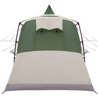Tenda a teepee per 8 persone con tetto Verde 720 x 465 x 295 cm