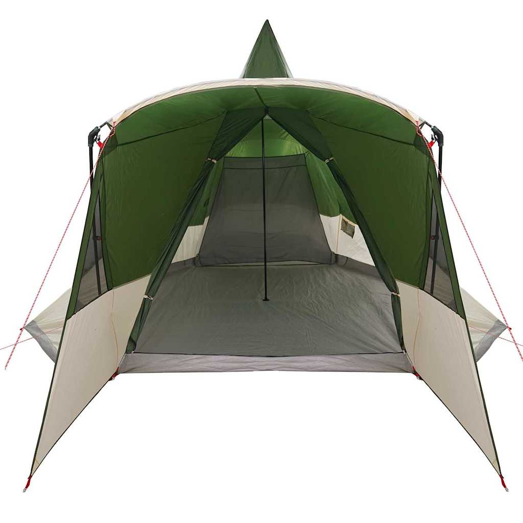 Tenda a teepee per 8 persone con tetto Verde 720 x 465 x 295 cm