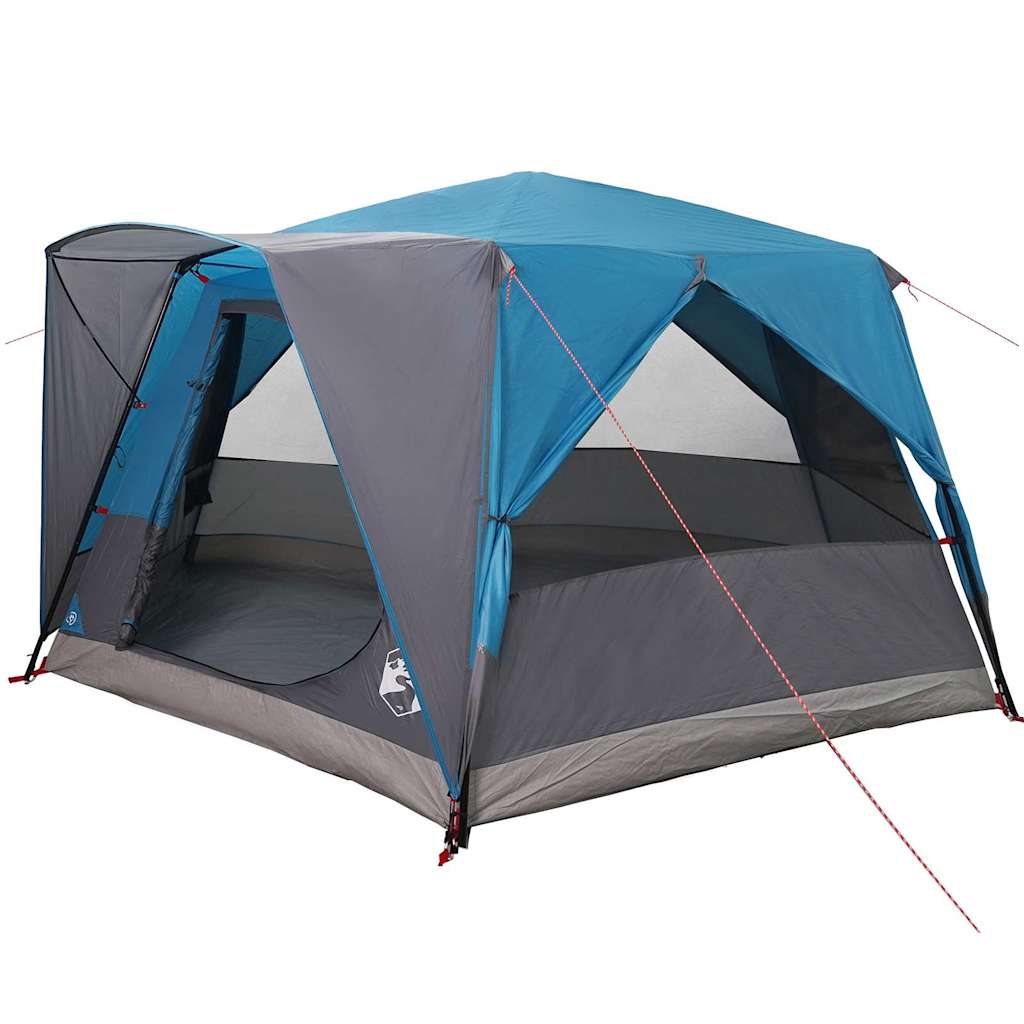 Tenda Cabina 7-Persone con tetto Blu 400 x 350 x 212 cm