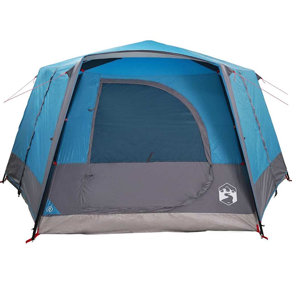Tenda Cabina 7-Persone con tetto Blu 400 x 350 x 212 cm