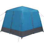 Tenda da Capanna per 5 Persone Blu e Grigio 333 x 317 x 194 cm