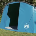 Tenda tunnel per 4 persone Blu e Grigio 318 x 275 x 140 cm