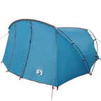 Tenda tunnel per 4 persone Blu e Grigio 318 x 275 x 140 cm