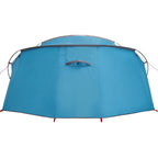 Tenda tunnel per 4 persone Blu e Grigio 318 x 275 x 140 cm