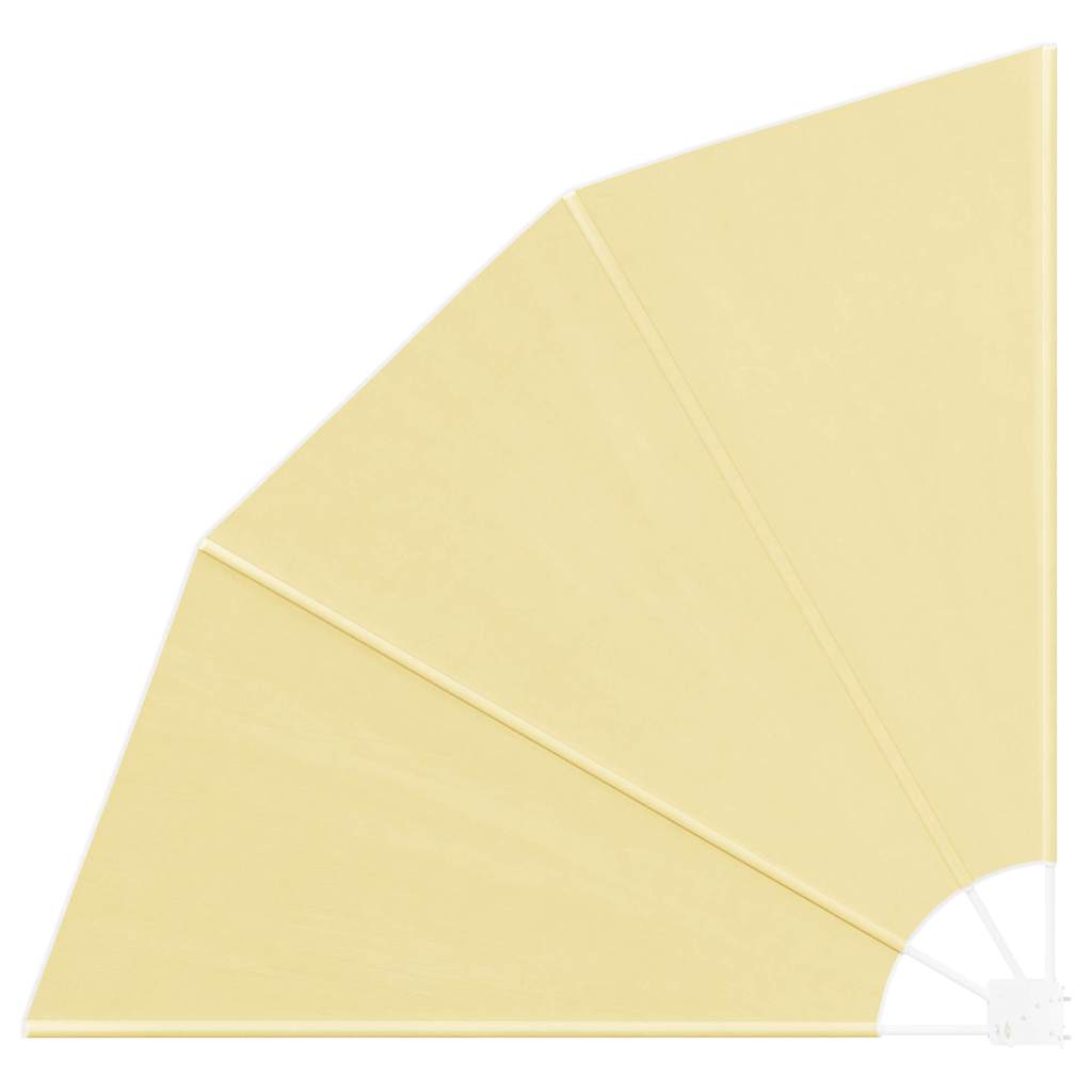 Schermo di Privacy per Balcone 160 x 160 cm Poliestere Sabbia