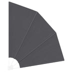Schermo di Privacy per Balcone 140 x 140 cm Poliestere Nero