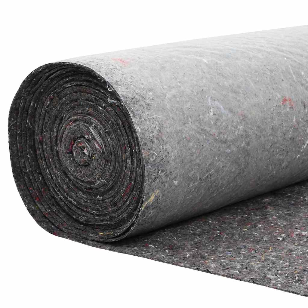 Tessuto per Laghetti Grigio 1 x 25 m Poliestere e Cotone