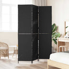 Divider per stanze Nero 146 x 180 cm polyrattan