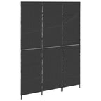 Divider per stanze Nero 146 x 180 cm polyrattan