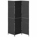 Divider per stanze Nero 146 x 180 cm polyrattan
