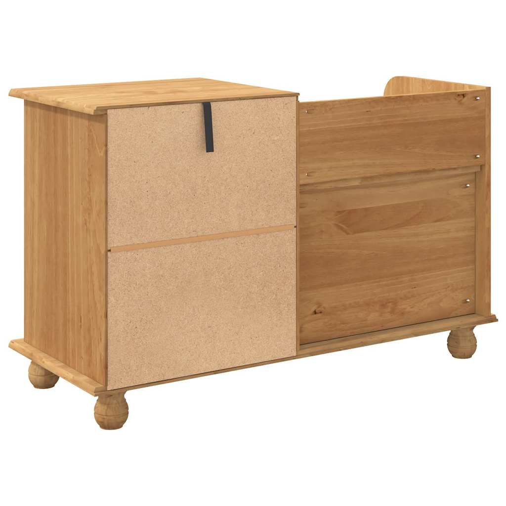Panchina con contenitore ASKIM Marrone 100 x 39 x 62 cm