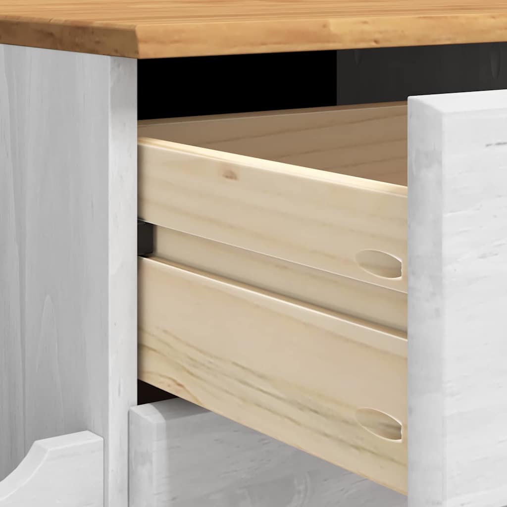 Panchina con contenitore ASKIM Bianco 100 x 39 x 62 cm