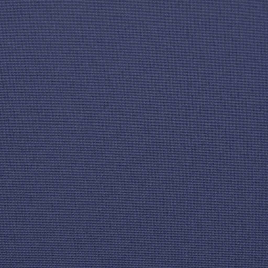 Cuscini per Pallet 3 pz Blu Marino in Tessuto Oxford