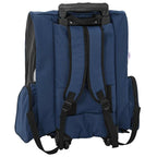 Carrello per animali domestici 3 in 1 Design Blu 48x32x(57-106) cm Tessuto Oxford