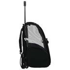 Carrello per Animali 3 in 1 Design Nero 48x32x(57-106) cm Tessuto Oxford