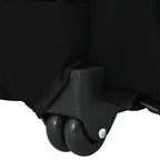Carrello per Animali 3 in 1 Design Nero 48x32x(57-106) cm Tessuto Oxford