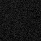 Sedia girevole Nero 63 x 75 x 76 cm Pelle di Pecora
