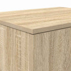 Armadio 2 pcs Rovere Sonoma 127 x 41 x 40 cm Legno multistrato