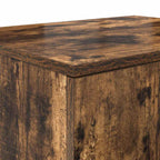 Armadio 2 pcs Rovere fumé 127 x 41 x 40 cm Legno multistrato
